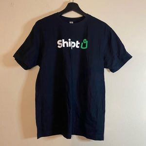 Shipt Black Graphic Logo T Shirt Size M Men Women Kids